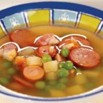 521 Рецепт Гороховий суп «Мисливський»
