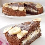 3166 Рецепт Торт з шоколадно-банановим кремом