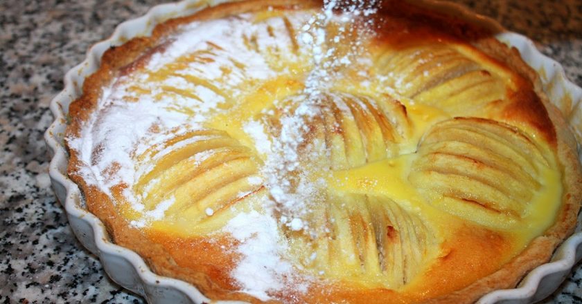 Рецепт Яблучний пиріг по-ельзаськи