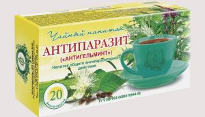 5776 Монастырский чай от паразитов, состав антипаразитарного чая