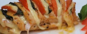 6767 Сочное куриное филе с сыром и помидорами в духовке: отличная идея к ужину