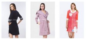 7126 Велюровые халаты – стильно, красиво и удобно
