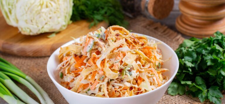 8099 Рецепт Овочевий салат з моркви та капусти